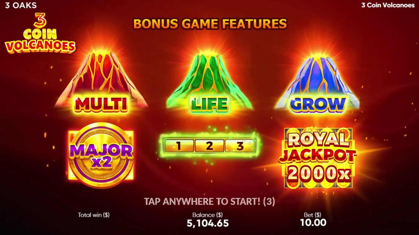 3 coin volcanoe 3 coin volcanoe